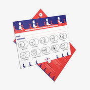 KNRB Roeidiploma's voor junioren (incl. 10 stickervellen & 2 leskaarten)
